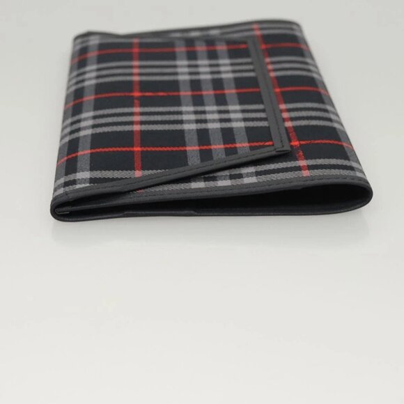 BURBERRY Nova Check Day Planner Cover Canvas Navy Auth - Picture 8 of 15